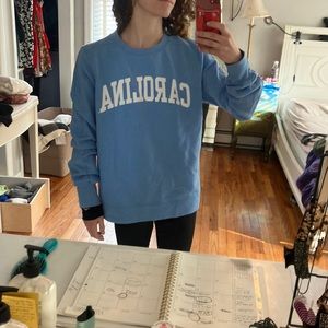 UNC blue crew neck